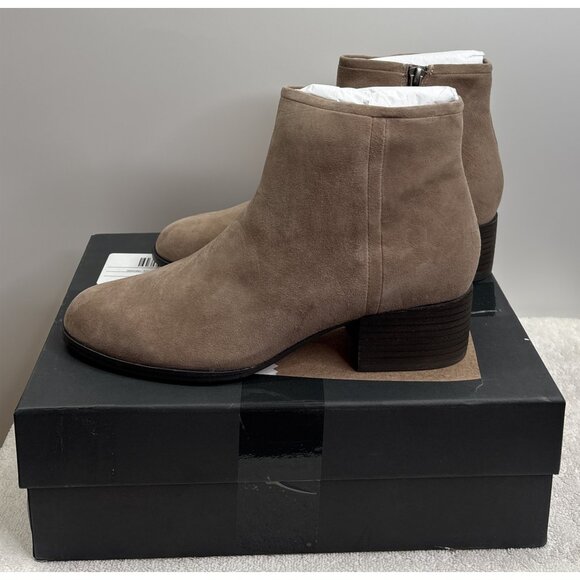 Lilou Nubuck and Recycled Stretch Knit Bootie | EILEEN FISHER Eileen Fisher Women\'s Fiona Suede Bootie Marble Size 8.5 NWB $265